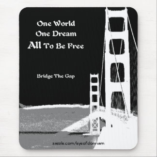 Mousepad Construa uma ponte sobre Gap