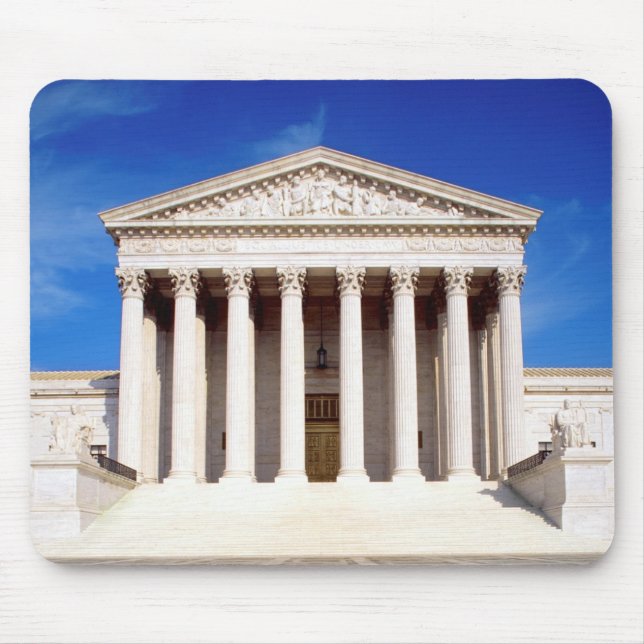 Mousepad Construção da corte suprema dos E.U., Washington (Frente)