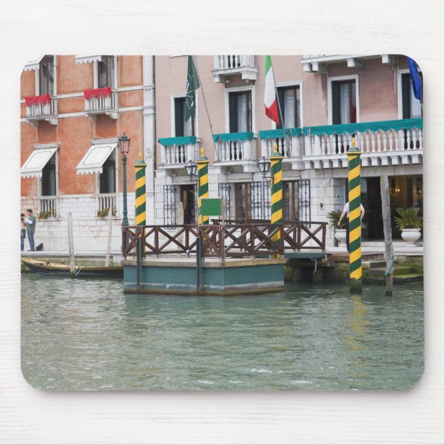 Mousepad Construções no beira-rio em Veneza, Italia (Frente)