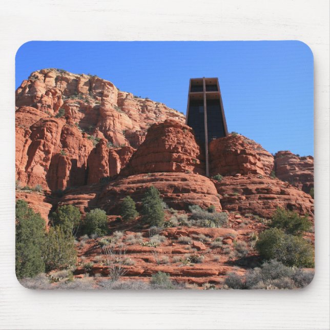 Mousepad Construído em um pináculo (Frente)