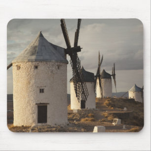 Mousepad Consuegra, antigos moinhos de vento de La Mancha