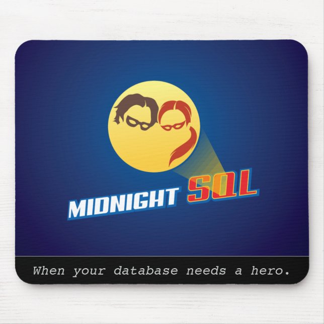 Mousepad Consulta de MidnightSQL - tapete do rato (Frente)