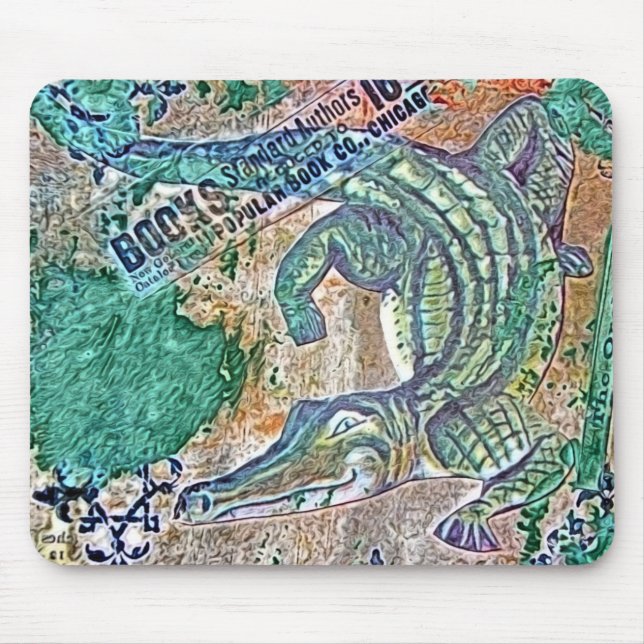 Mousepad Consulte Ya Posterior Gator, Depois De Fazer Croc  (Frente)
