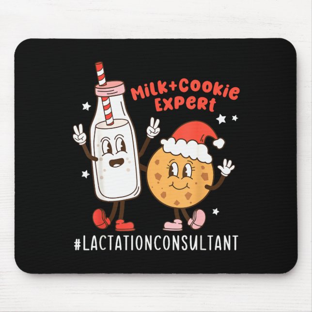 Mousepad Consultor de Lactação de Natal Educação sobre Amam (Frente)