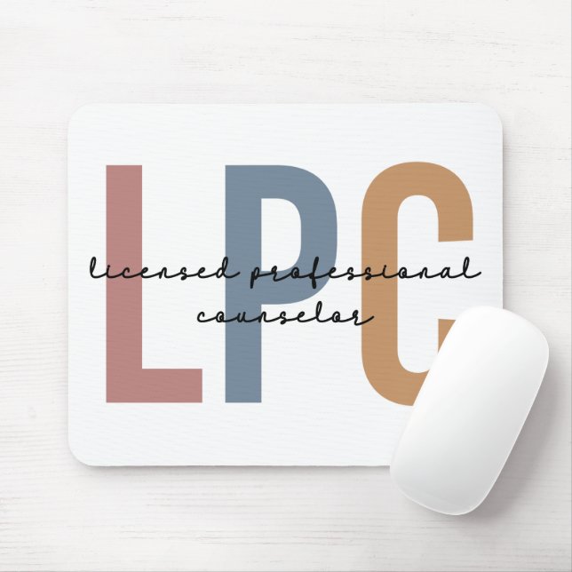 Mousepad Consultor profissional licenciado LPC (Com mouse)