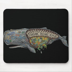 Mousepad Consuma. Descarte. Repita. – Anticonsumismo