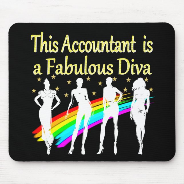 MOUSEPAD CONTABILISTA DIVA DESIGN (Frente)