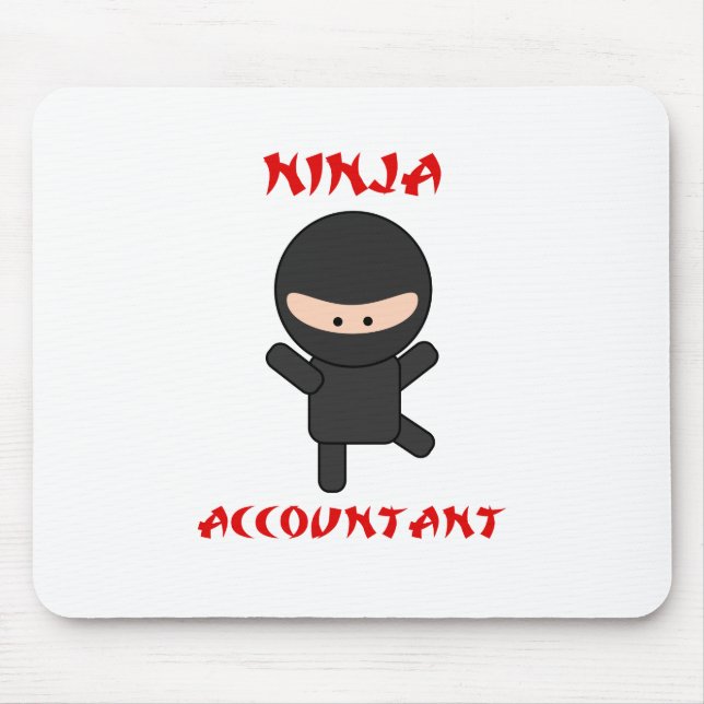 Mousepad Contador de Ninja (Frente)