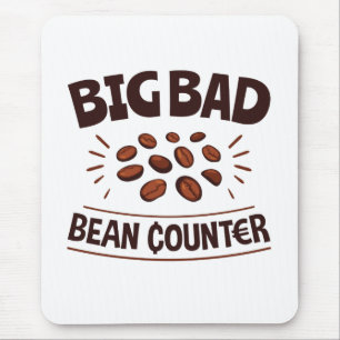 Mousepad Contador Funny Contador de Bean Grande e Mau CPA