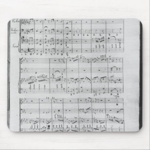 Mousepad Contagem para o trio para o piano, o violino e o