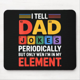 Mousepad Contar ao Papai Piadas Engraçadas Periódicamente Q