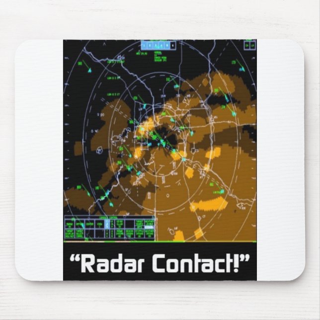 Mousepad Contato do radar (Frente)