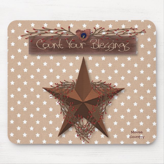 Mousepad Conte Primitivo Seu Bênçãos (Frente)