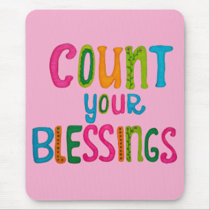 Mousepad Conte suas Bênçãos