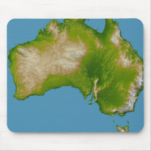 Mousepad Continente de Austrália