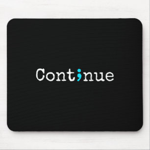 Mousepad Continuar - Consciência da Saúde Mental