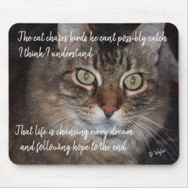 Mousepad Continuar Perseguindo Sonhos