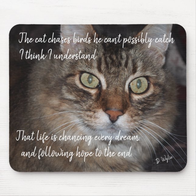 Mousepad Continuar Perseguindo Sonhos (Frente)