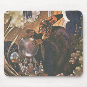 Mousepad Conto de Fadas Vintage, Aladim e a Lâmpada Mágica