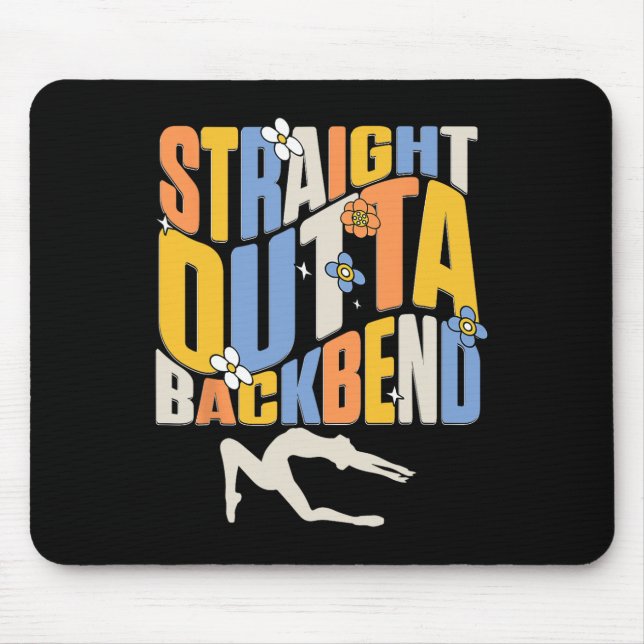 Mousepad Contorcionista Contorção Yoga Ginástica Aéreo An (Frente)