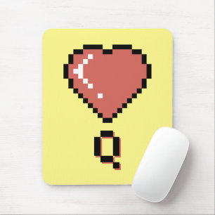 Mousepad Contorno preto da rainha do coração