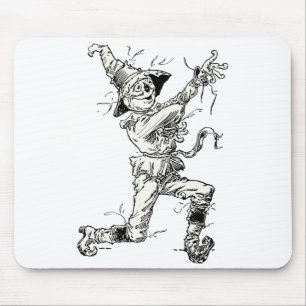 Mousepad Contos de Fadas Vintage do Mágico de Oz, o Espanta