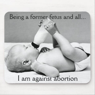 Mousepad contra o aborto