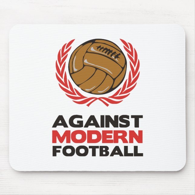 Mousepad Contra o futebol moderno (Frente)