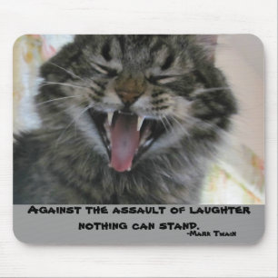Mousepad Contra o Laugher nada pode estar
