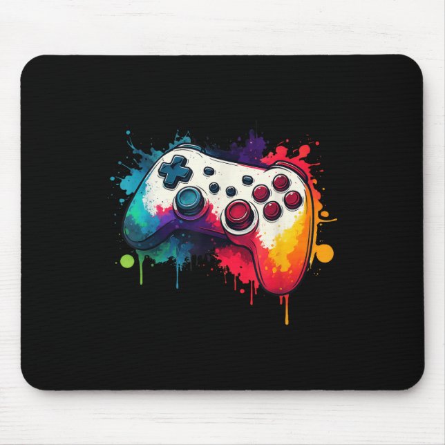Mousepad Control All The Things Video Game Controller Gamer (Frente)