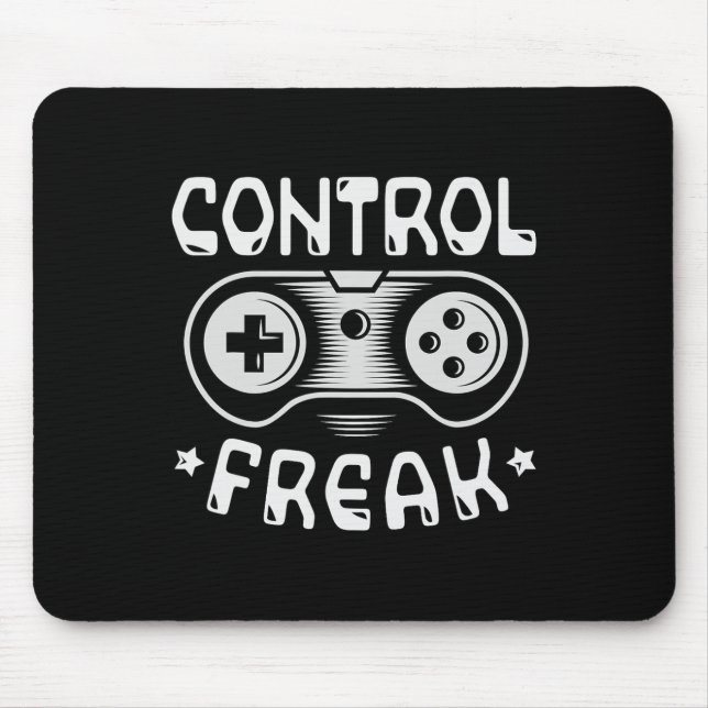 Mousepad Control Freak - Gamer de Videos games de jogos eng (Frente)