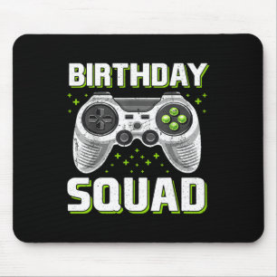Mousepad Controlador De Jogo De Esquadrão Birthday Para Gam