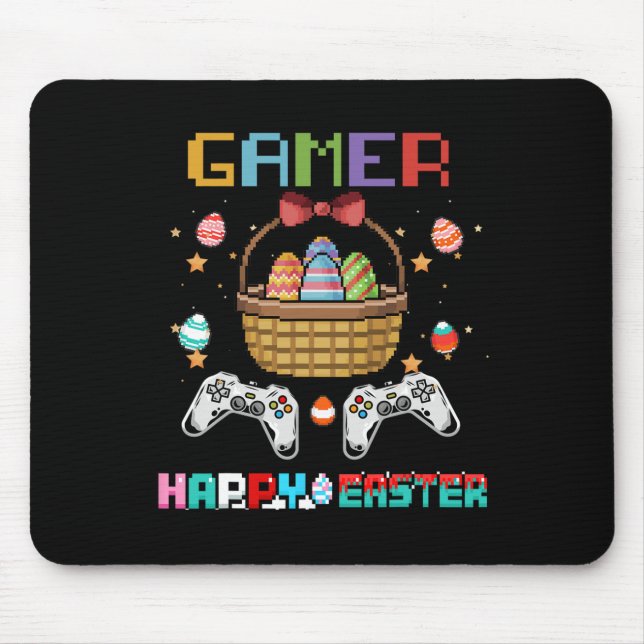 Mousepad Controlador de Jogo de Vídeo do Basket Gamer Com O (Frente)