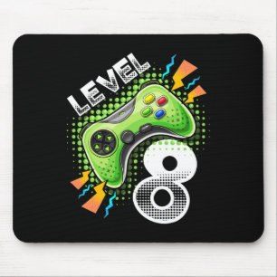 Mousepad Controlador de Video Game Nível 8 Aniversário de 8