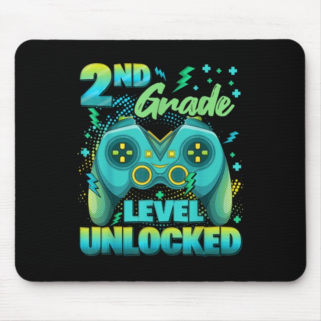 Mousepad Controlador Nível 2ª Série Desbloqueado Primeiro D (Frente)