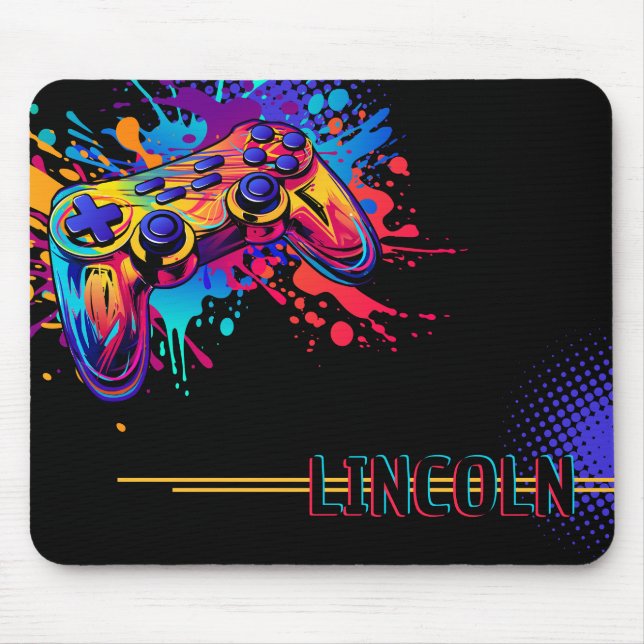 Mousepad Controladora de videogame (Frente)