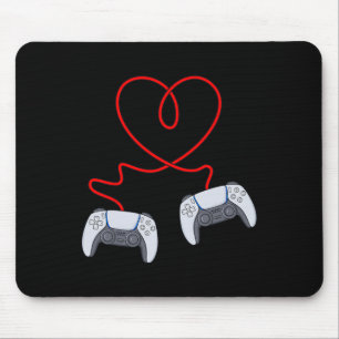 Mousepad Controladores de Vídeo Gamer Dia de os namorados B