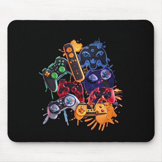 Mousepad Controle De Jogo Todas As Coisas Controladora De J (Frente)