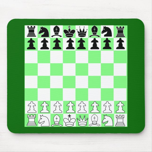 Mousepad Contudo um outro jogo de xadrez (Frente)