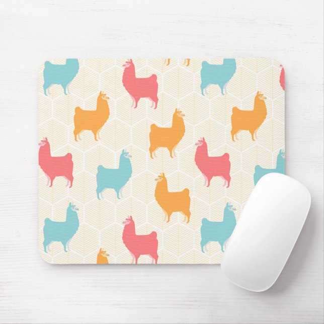 Mousepad Convenção de Llama (Com mouse)