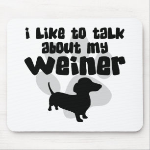 Mousepad Conversa sobre meu Weiner