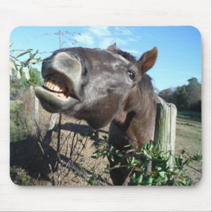 Mousepad Conversando Cavalo Marrom