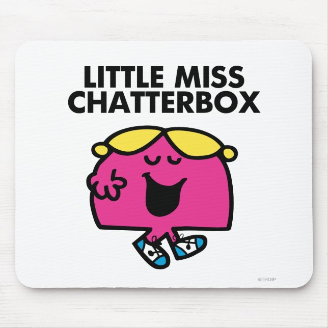 Mousepad Conversando Com A Pequena Miss Chatterbox (Frente)