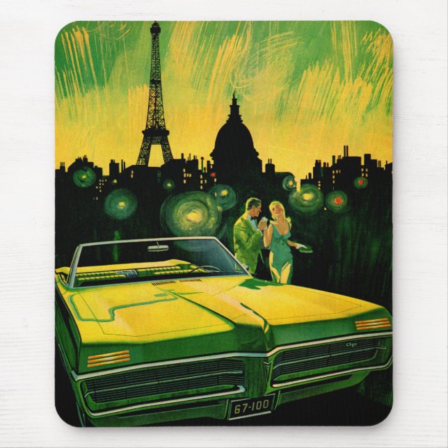 Mousepad Conversível Bonneville dos anos 60 (Frente)
