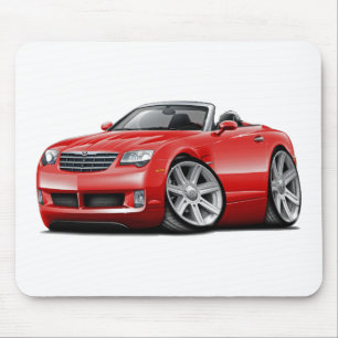 Mousepad Convertible vermelho do fogo cruzado