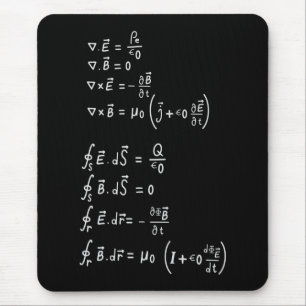 Mousepad Convite para Sticker Quadrado de Fórmula Física