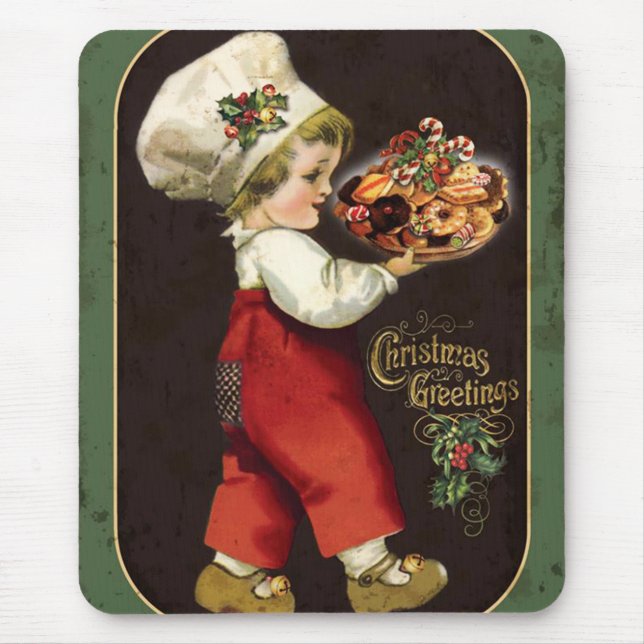 Mousepad Cookies de Natal (Frente)