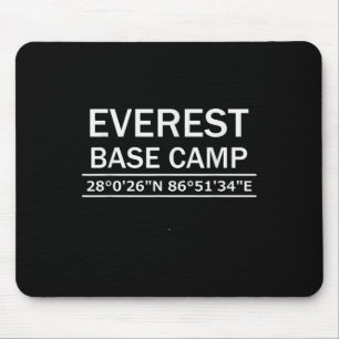 Mousepad Coordenadas da Base do Monte Everest