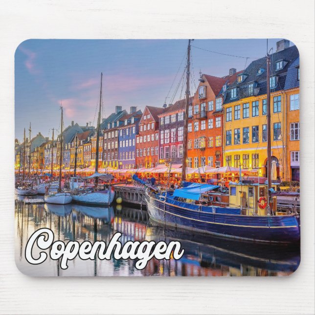 Mousepad Copenhaga, Dinamarca (Frente)