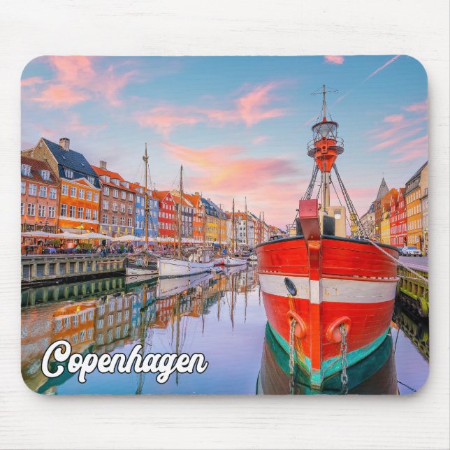 Mousepad Copenhaga, Dinamarca (Frente)